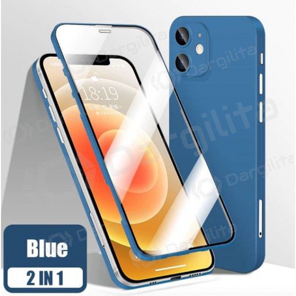 Apple iPhone 12 Pro Max dėklas "360 TPU" (mėlynas)
