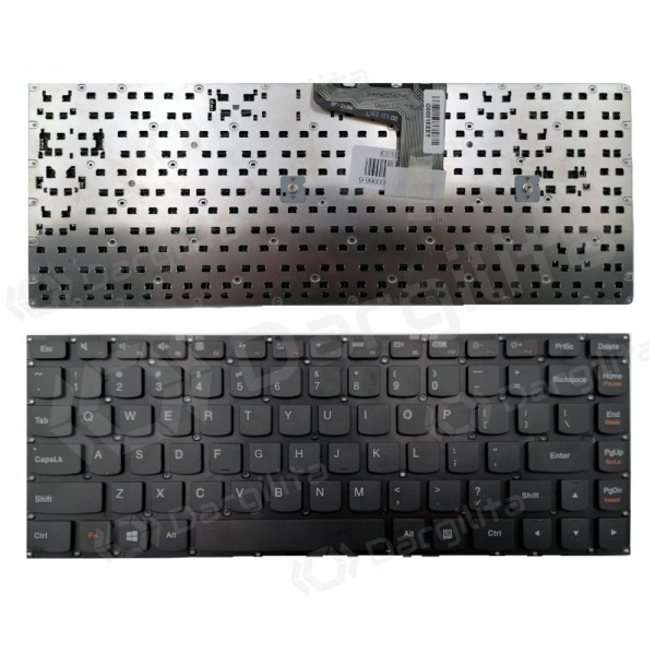 Lenovo: Ideapad Yoga 3, 14 klaviatūra