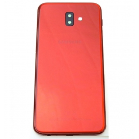 Samsung J610 Galaxy J6+ 2018 galinis baterijos dangtelis (raudonas)