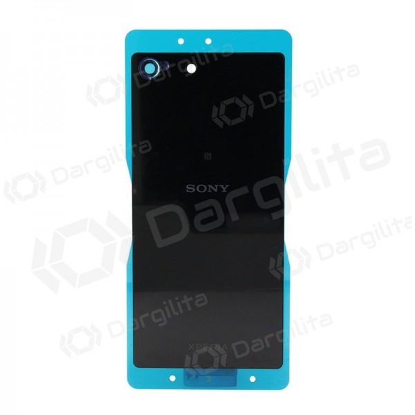 Sony Xperia M5 E5603 / Xperia M5 E5606 / Xperia M5 E5633 Dual galinis baterijos dangtelis (juodas) (grade B) (naudotas, originalus)