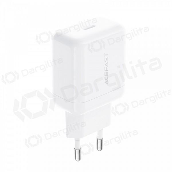 Telefono įkroviklis Acefast A130 20 W USB-C PD QC baltas
