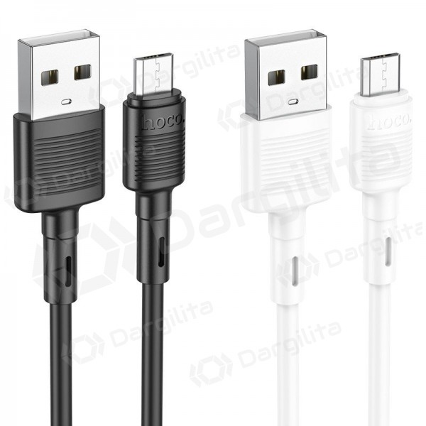 Micro USB laidas Hoco X83 USB-A į Micro USB 1 m juodas