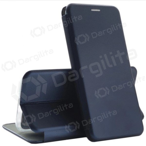 Samsung A505 Galaxy A50 / A507 Galaxy A50s / A307 Galaxy A30s dėklas "Book Elegance" (tamsiai mėlynas)
