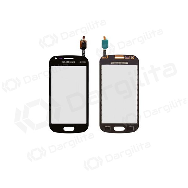 Samsung S7580 Trend Plus / S7582 S Duos 2 lietimui jautrus stikliukas (juodas) ( Samsung S7580 Trend Plus / S7582 S Duos 2 lietimui jautrus stikliukas (juodas) (