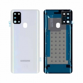 Samsung A217 Galaxy A21s 2020 galinis baterijos dangtelis (baltas) (naudotas grade C, originalus)