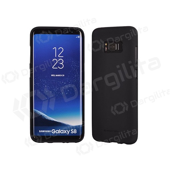 LG V500 V50 ThinQ dėklas Mercury Goospery "Soft Jelly Case" (juodas)
