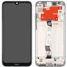 Xiaomi Redmi Note 8T ekranas (pilkas) (su rėmeliu) (originalus)