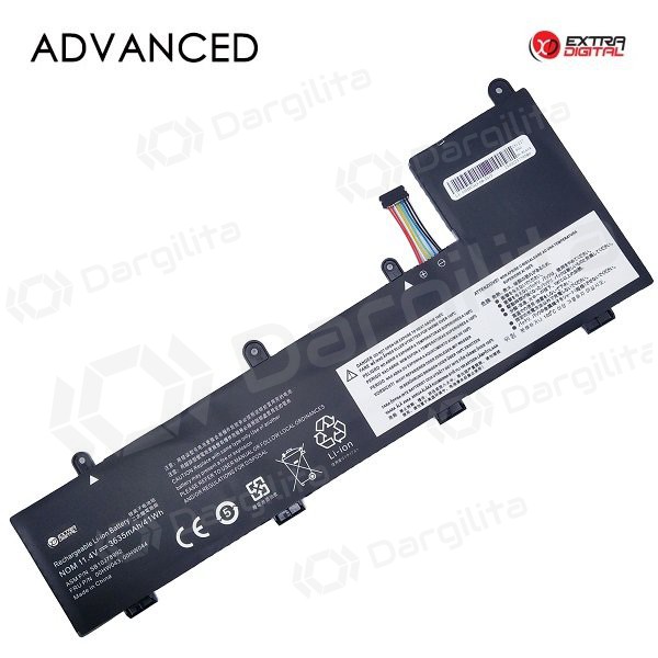 Lenovo 00HW043, 3635mAh nešiojamo kompiuterio baterija, Advanced