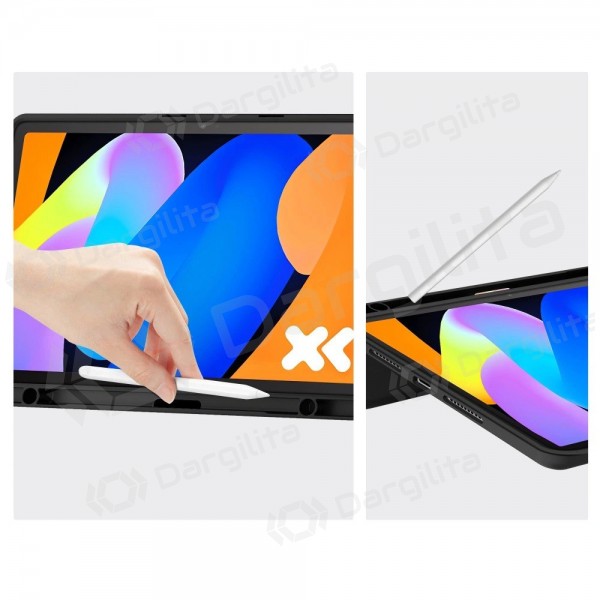 Lenovo IdeaTab 11.0 dėklas "Tech-Protect SmartCase Pen Holder" (juodas)