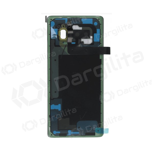 Samsung N950F Galaxy Note 8 galinis baterijos dangtelis juodas (Midnight Black) (naudotas grade A, originalus)