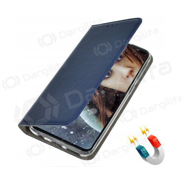 Samsung Galaxy A14 5G dėklas "Smart Magnetic" (tamsiai mėlynas) Samsung Galaxy A14 5G dėklas "Smart Magnetic" (tamsiai mėlynas)