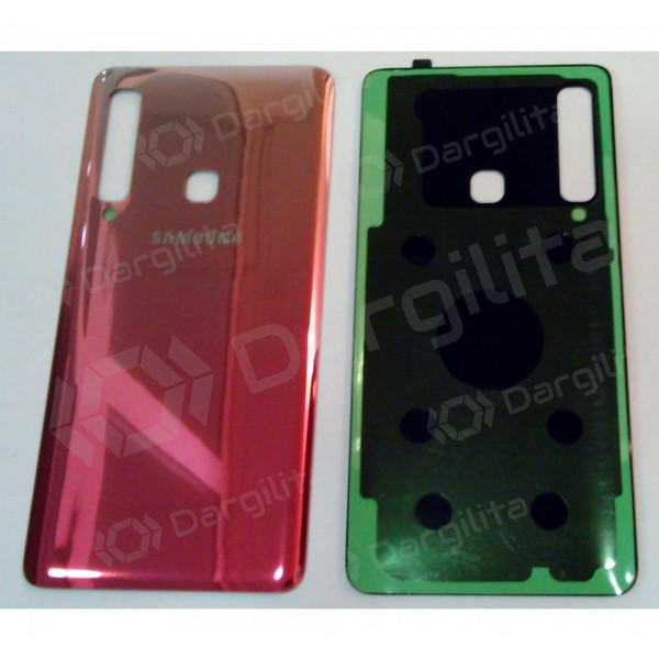 Samsung A920F Galaxy A9 (2018) galinis baterijos dangtelis raudonas (Bubblegum Pink)