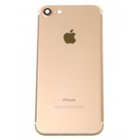 Apple iPhone 7 galinis baterijos dangtelis (Rose Gold) (naudotas grade B, originalus)