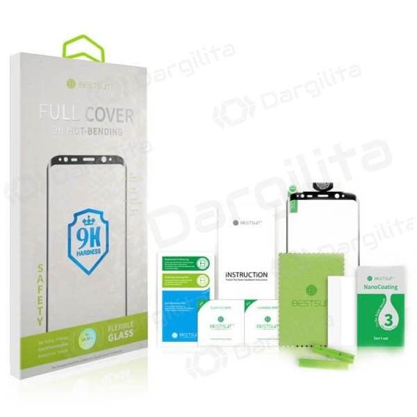 Samsung Galaxy S24 Ultra apsauginis stiklas "Bestsuit Flexible Hybrid Glass 5D (Hot Bending)"