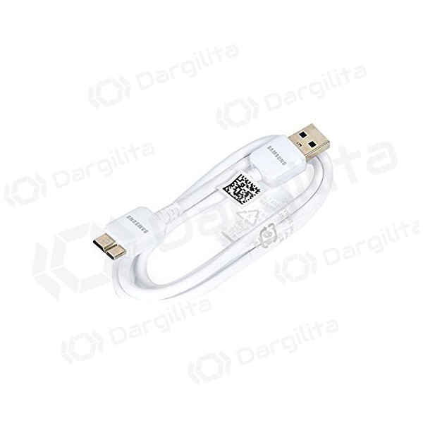 Samsung N9005 / N7200 Note 3 microUSB (ET-DQ11Y1WE) kabelis (baltas) (1,5M)