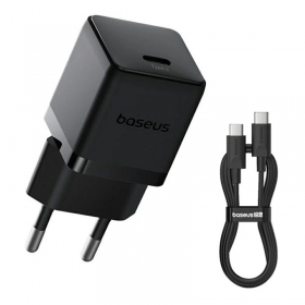 Telefono įkroviklis Baseus Palm 20 W USB-C + USB-C PD juodas