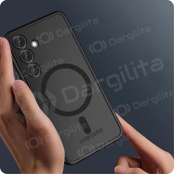 Samsung Galaxy S24 FE dėklas "Reach Matte MagSafe" (juodas)