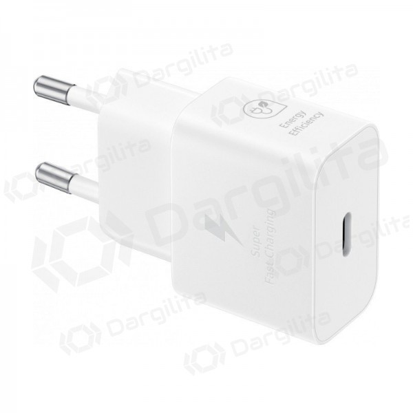 Telefono įkroviklis Samsung EP-T2510 25 W USB-C baltas