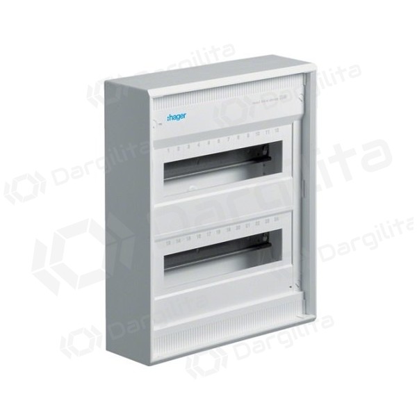 Hager 24 mod. virštinkinis skydelis VA24B