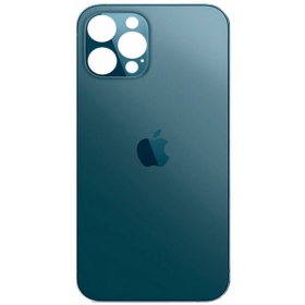 Apple iPhone 12 Pro galinis baterijos dangtelis (mėlynas) (bigger hole for camera)