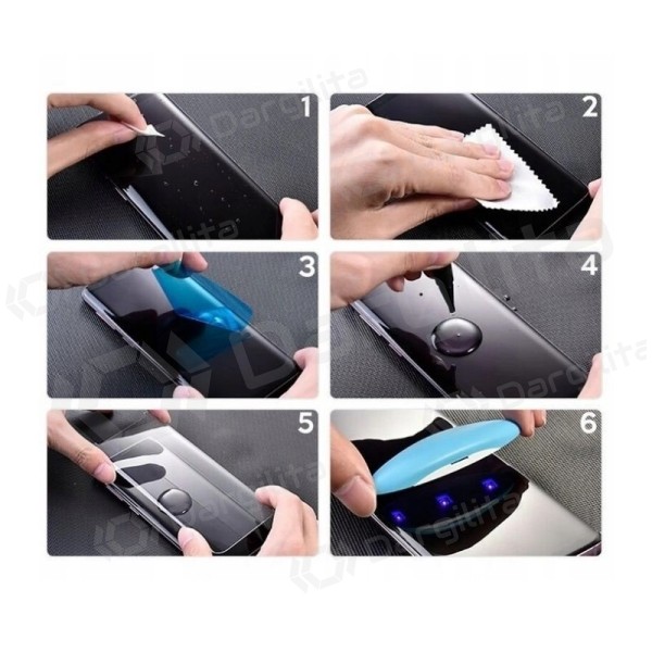 Samsung Galaxy S20+ apsauginis stiklas "M1 5D UV Glue"