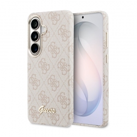 Samsung Galaxy S26 dėklas "Guess PU 4G Script Metal Logo Magnetic"