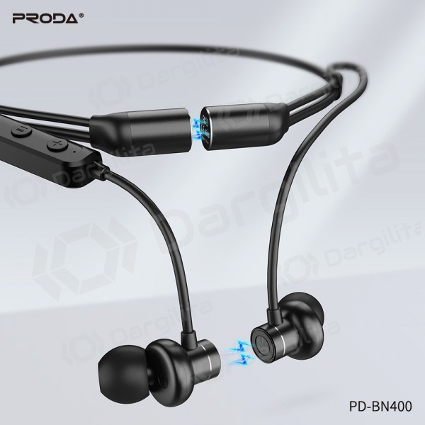 Belaidė laisvų rankų įranga Proda PD-BN400 Bluetooth (balta)