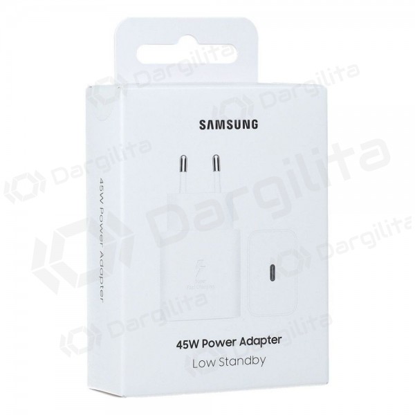 Telefono įkroviklis Samsung EP-T4511NWEGEU 45 W USB-C baltas