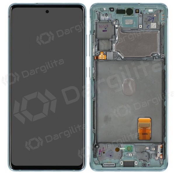 Samsung Galaxy S20 FE ekranas (Cloud Mint) (su rėmeliu) (OLED)