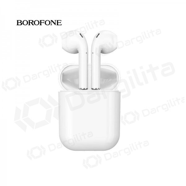 Belaidė laisvų rankų įranga Borofone BE28 Plus Airpods (balta) Belaidė laisvų rankų įranga Borofone BE28 Plus Airpods (balta)