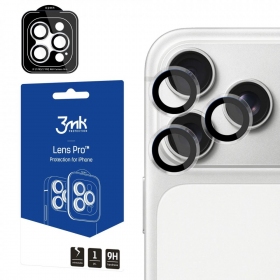 Apple iPhone 18 Pro, 18 Pro Max apsauginis grūdintas stiklas kamerai "3MK Lens Pro"