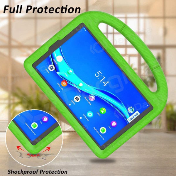 Lenovo Tab M10 10.1 dėklas "Shockproof Kids" (žalias) Lenovo Tab M10 10.1 dėklas "Shockproof Kids" (žalias)