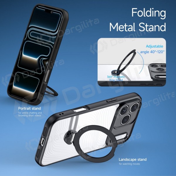 Apple iPhone 17 Pro dėklas "Aimo Magnetic Stand"