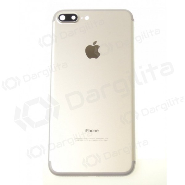 Apple iPhone 7 Plus galinis baterijos dangtelis (sidabrinis) (naudotas grade C, originalus)