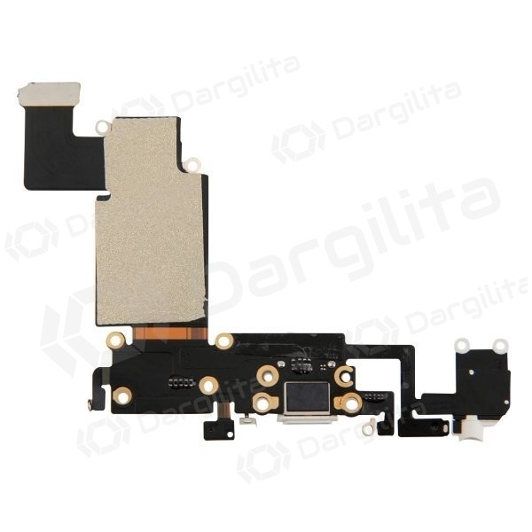Apple iPhone 6S Plus įkrovimo lizdo ir mikrofono jungtis (balta)