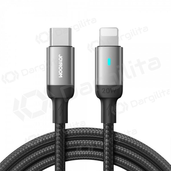 Lightning laidas Joyroom S-CL020A10 USB-C į Lightning 1.2 m 20 W juodas