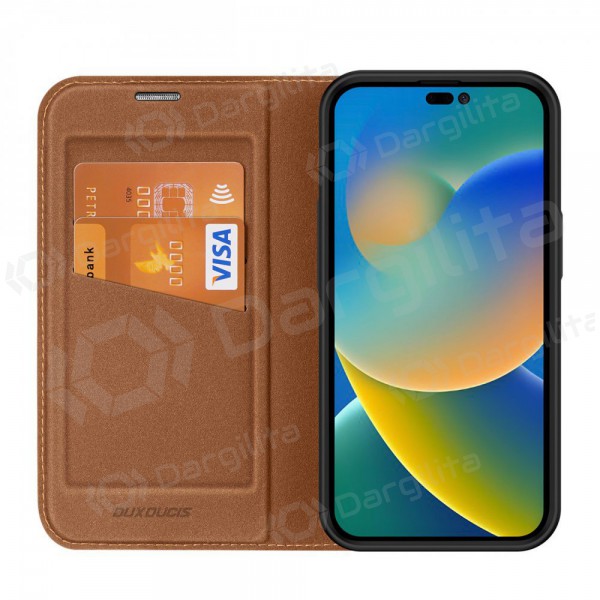 Samsung A346 Galaxy A34 5G dėklas "Dux Ducis Skin X2" (rudas)