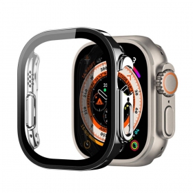 Apple Watch Ultra 49mm LCD apsauginis stikliukas / dėklas "Dux Ducis Hamo" (juodas)