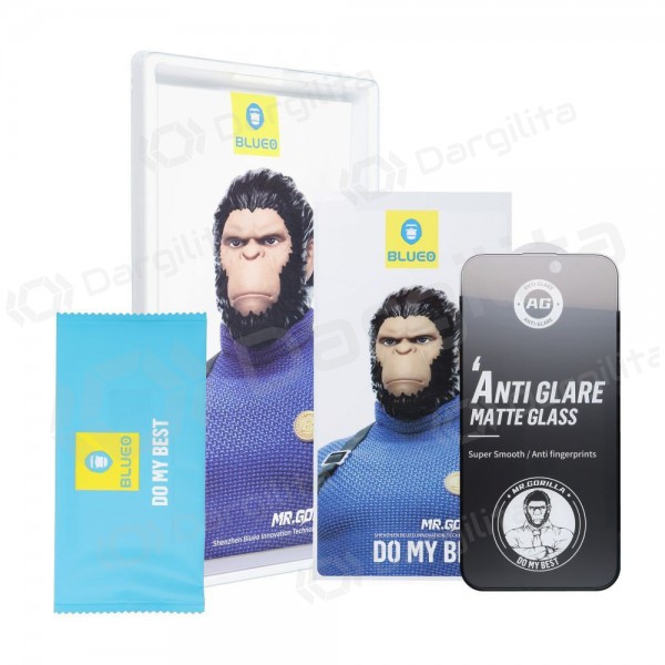 Apple iPhone 12 Pro Max apsauginis stiklas "5D Mr. Monkey Glass (Strong Matte)