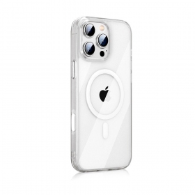 Apple iPhone 15 Pro Max dėklas "HDD Clear MagSafe Case" (skaidrus)