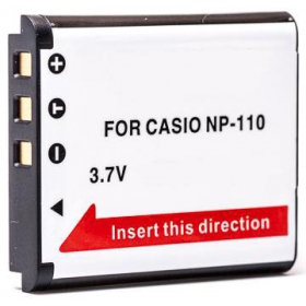 Casio NP-110 foto baterija / akumuliatorius