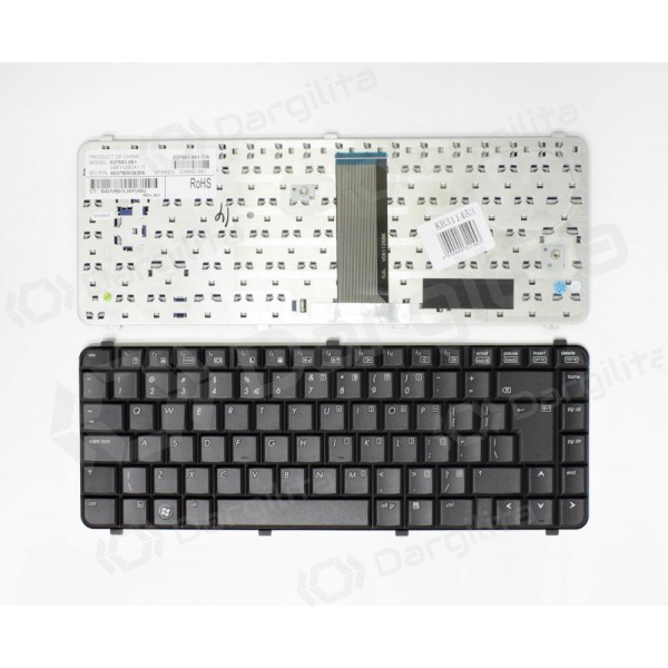HP Compaq: 6530S, 6535S, 6531S, 6730S, 6735S, UK klaviatūra