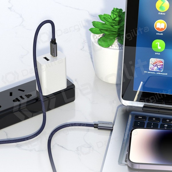 USB-C laidas Hoco U134 USB-C į USB-C 1.8 m 240 W juodas
