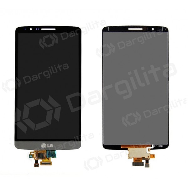 LG D855 Optimus G3 LCD ekranas su liečiamu stikliuku (juodas) (aukšta kokybė)