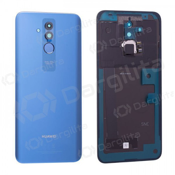 Huawei Mate 20 Lite galinis baterijos dangtelis mėlynas (Sapphire Blue) (naudotas grade A, originalus)