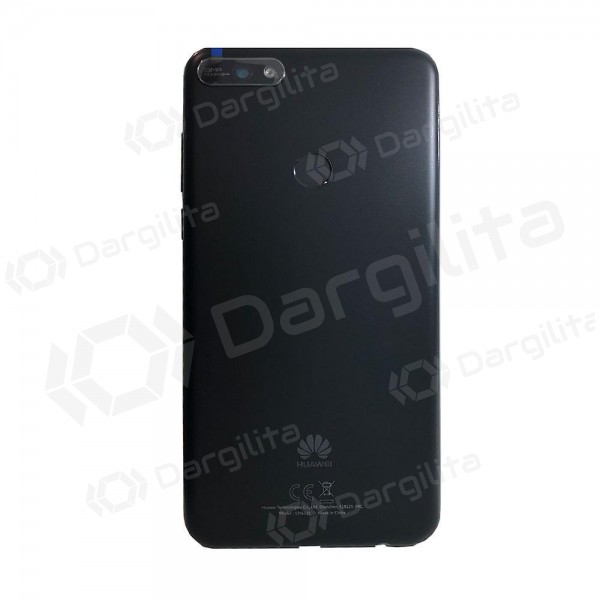 Huawei Y7 Prime 2018 galinis baterijos dangtelis (juodas) (naudotas grade B, originalus)