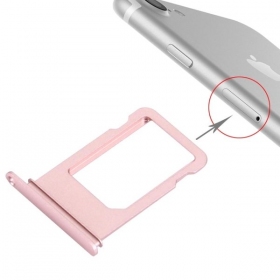 Apple iPhone 7 SIM kortelės laikiklis rožinis (rose gold)