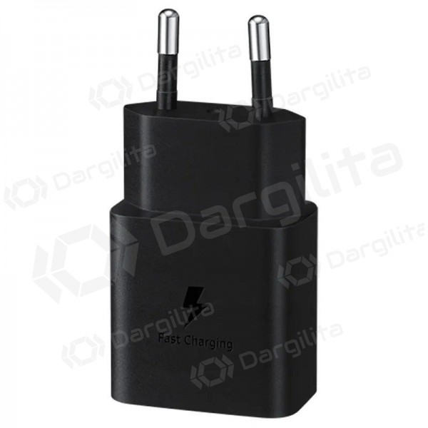 Telefono įkroviklis Samsung EP-T1510 15 W USB-C PD juodas