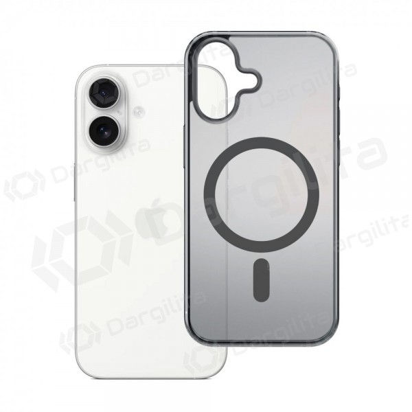 Apple iPhone Air dėklas "3mk Frosty MagCase" (juodas)