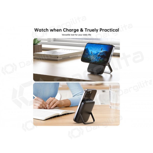 Išorinė baterija Power Bank Choetech B743 15W Magsafe 10000mAh juoda
